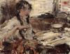Фешин Н.И. Портрет Т.Поповой. 1917. Собрание ГМИИ РТ